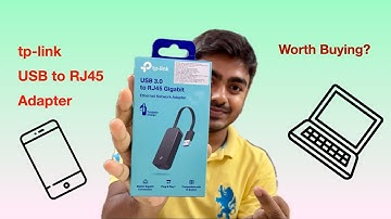 How to Use TP-Link USB to RJ45 Adapter ⚡️ | Plug & Play Ethernet Magic
