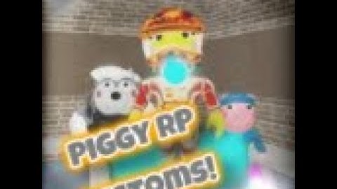 Piggy RP customs how to get all badges! (there are more badges after skin showcase)