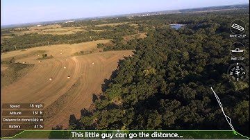 Parrot Bebop 2nd Range Test With Skycontroller