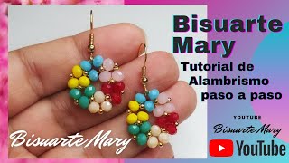 Aretes en Alambrismo fácil y rápidos para principiantes paso a paso ✨🌟