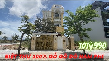 (229)Biệt thự đẳng cấp, kề sông cận biển, 100% gỗ gõ đỏ Nam Phi, 150m2 cần tiền bán giá quá rẻ