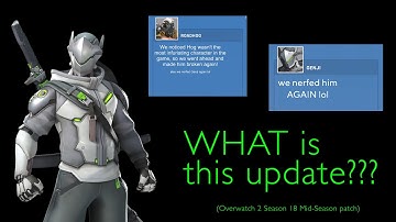 The Overwatch 2 devs have LOST it (Season 18 mid season patch) (rant)