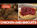 How to Make Braised Chicken with Mustard and Herbs and Easiest-Ever Biscuits