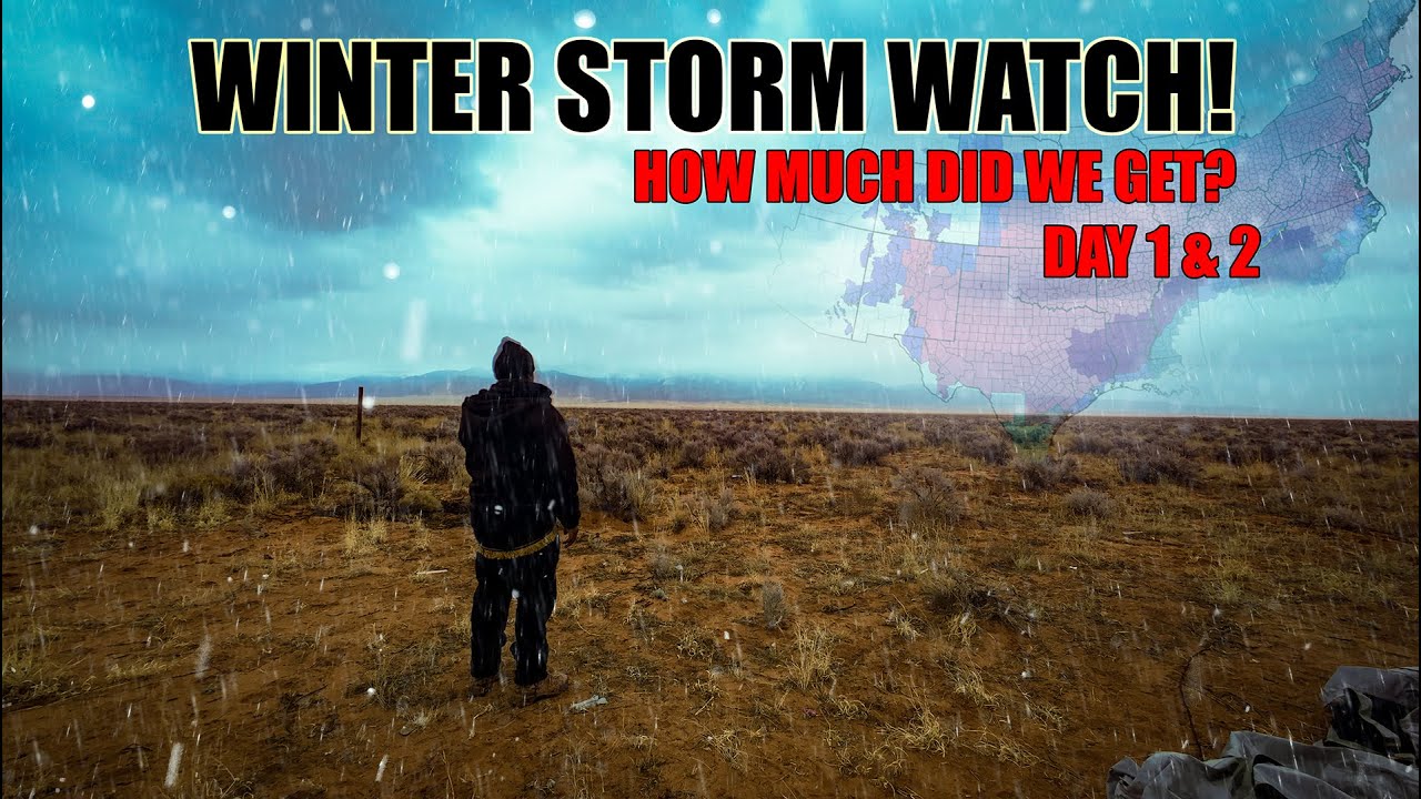 Предупреждение о зимних штормах и немного информации о животноводстве в условиях автономного прож...