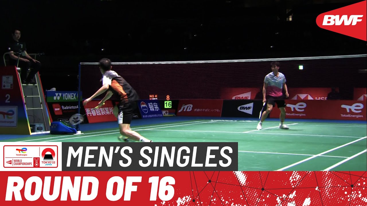 BWF World Championships 2022 | Ng Ka Long Angus (HKG) [10] vs. Loh Kean Yew (SGP) [8] | R16