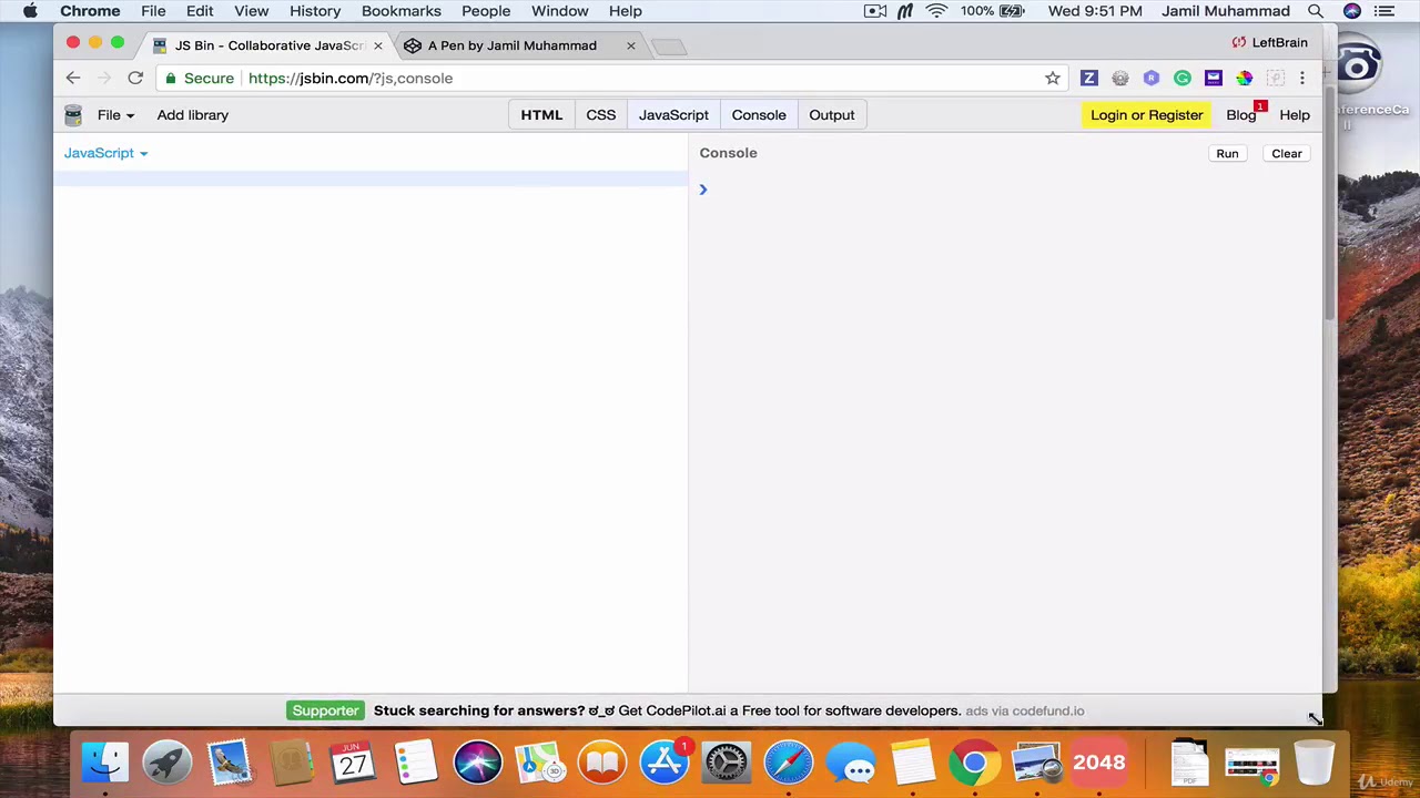 JavaScript Algorithmic Scripting Basic Level | 1 Introduction | Tutsgalaxy.com adlı videoyu YouTube'da izle JavaScript Algorithmic Scripting Basic Level | 1 Introduction | Tutsgalaxy.com adlı videoyu YouTube'da izle