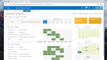 Skills Workflow - 2 - Timesheets and Leaves Approval V1