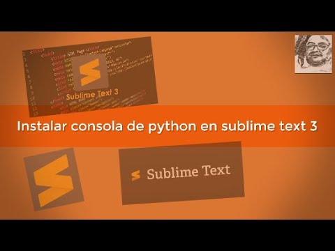 Instalar consola de python en sublime text 3, tecnología - python ...