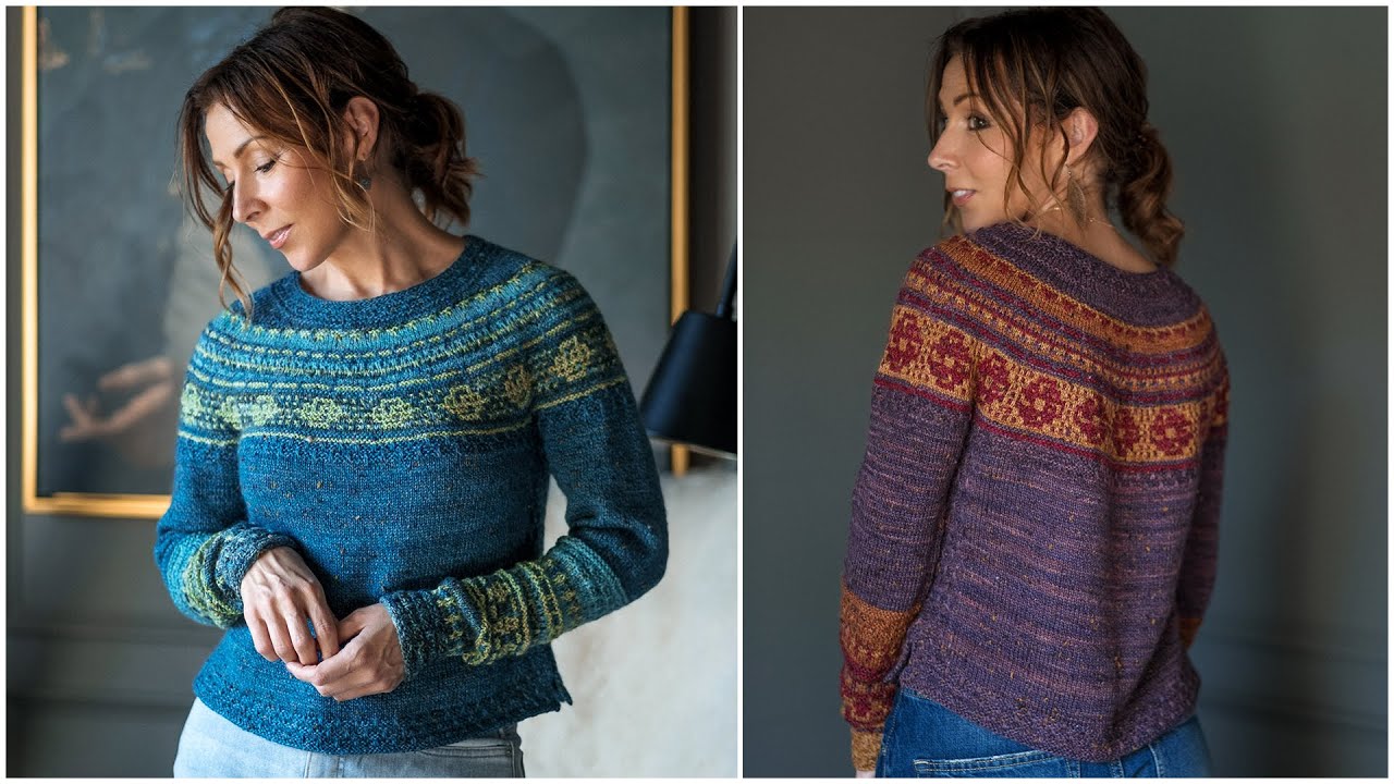 Knit Two Versions of This Gorgeous Sweater - Gwendolyn