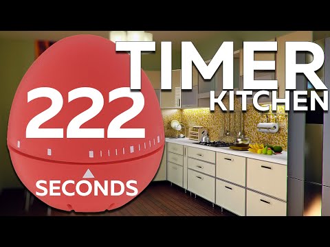 222 seconds Cooking timer | 3min 42sec Egg TIMER