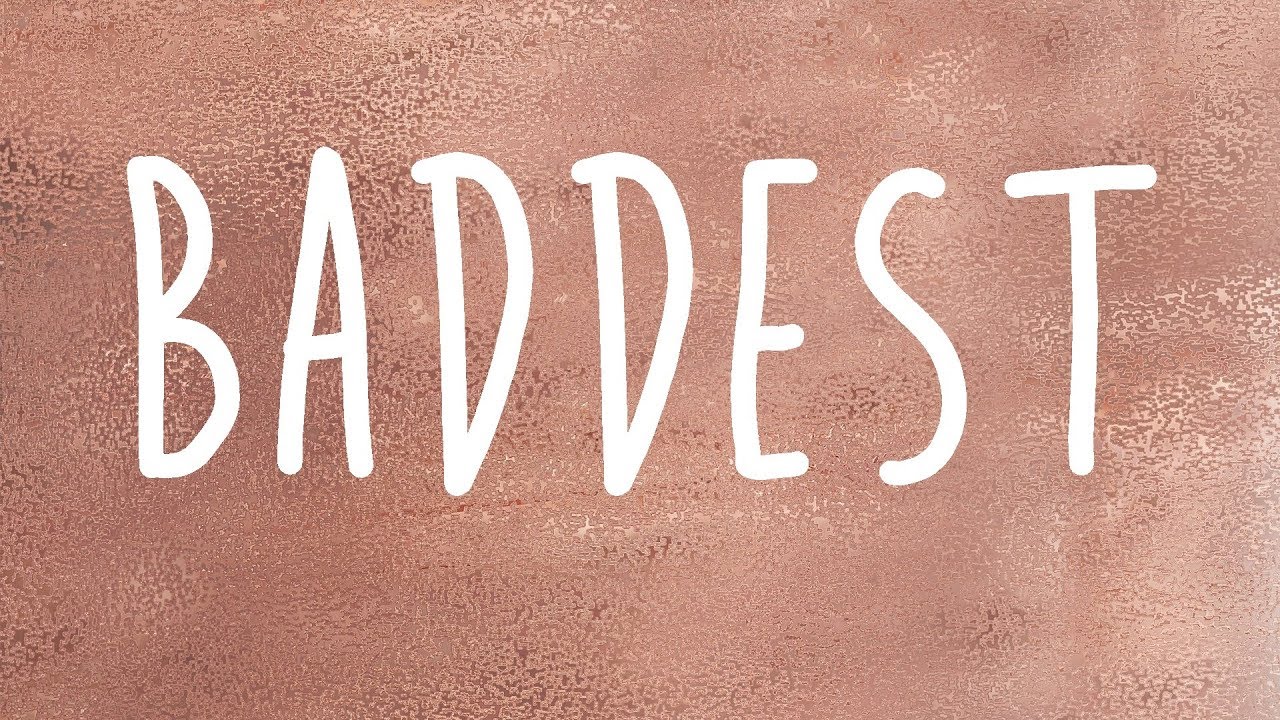 Amelia Monét - Baddest ft E.O.  Lyrics