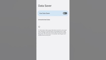 Unrestrict data usage