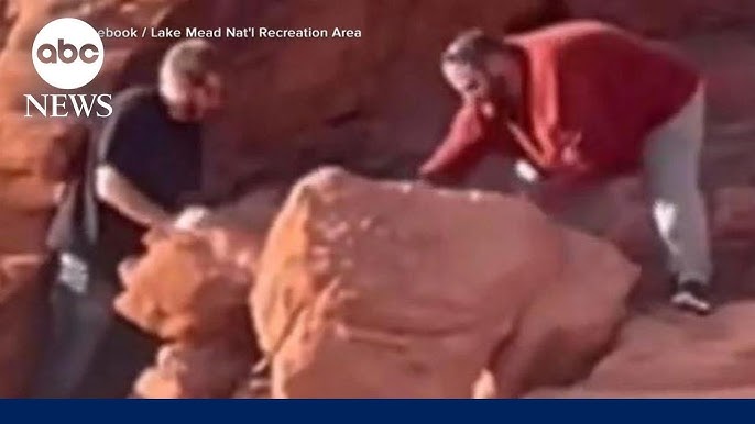 Police Search For Men Who Damaged Protected Rock Formation At Lake Mead