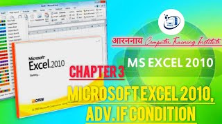 MICROSOFT EXCEL 2010 Chapter 3