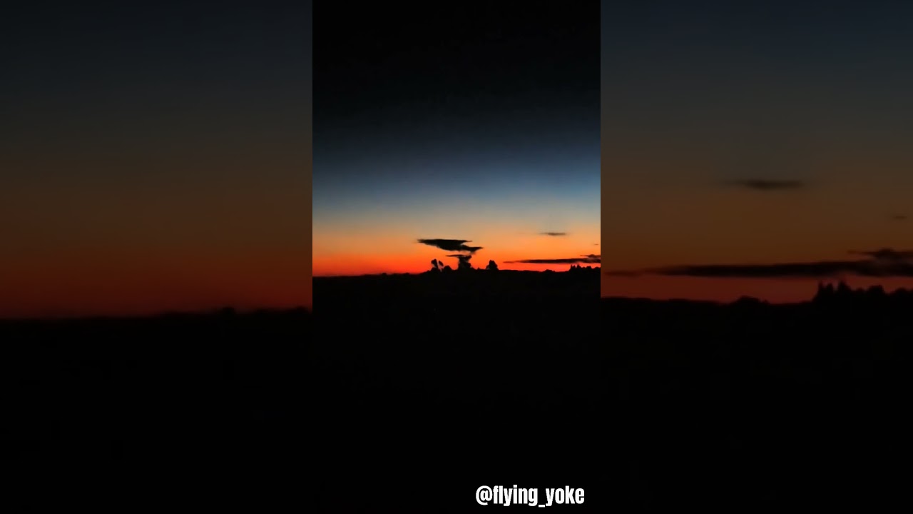 Is it a plane-shaped cloud or a shark-shaped cloud? 