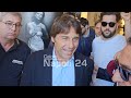 Conte fa una promessa ai tifosi del napoli dopo aver firmato 