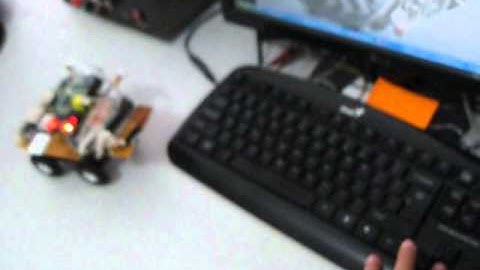 Robot car remote controlled via wifi with Raspberry Pi & Python