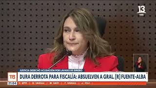 Justicia desechó acusación por lavado de dinero: absuelven a General (R) FuenteAlba