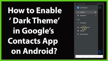 How to Enable Dark Theme/Mode in Google