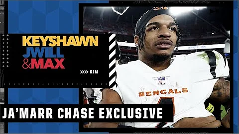 JaMarr Chase talks Joe Burrow & being among the NF...