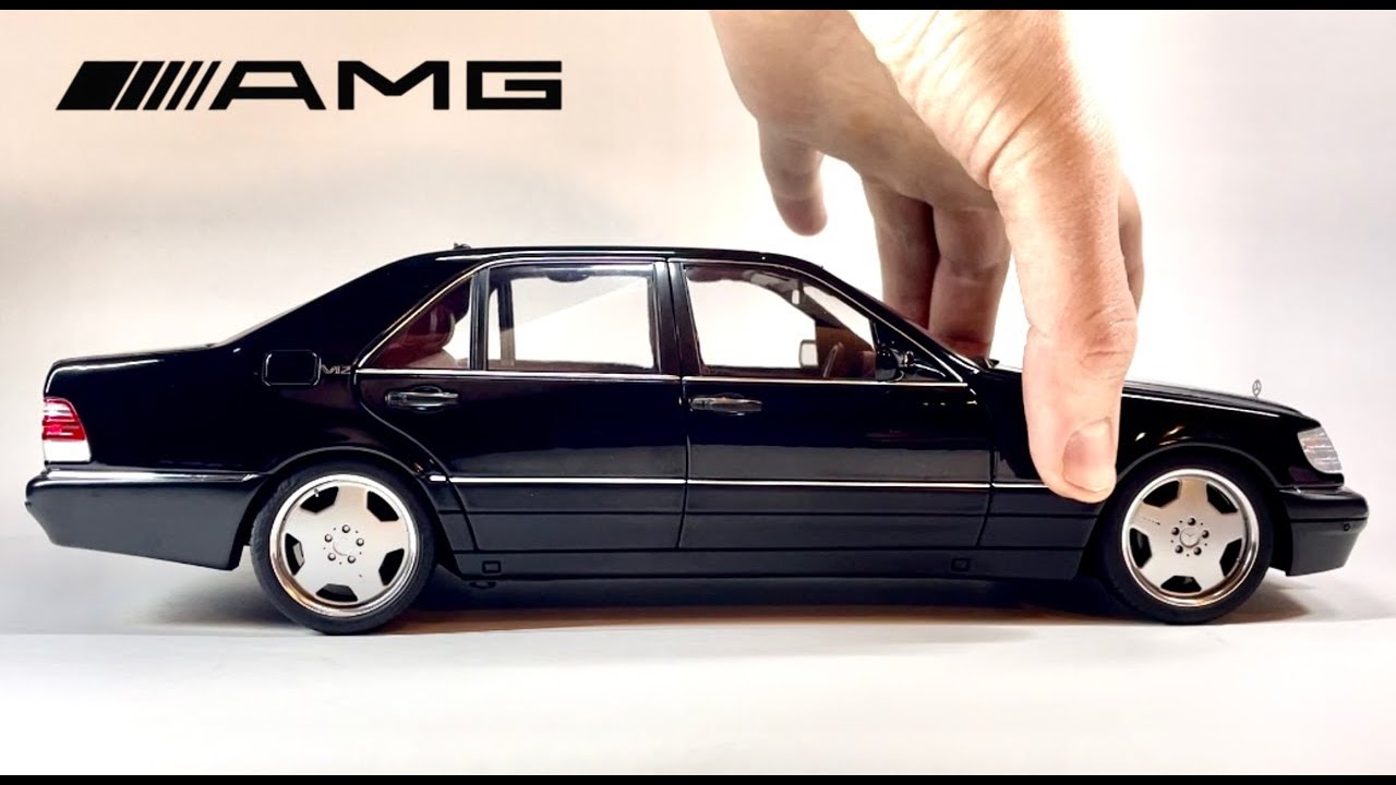 Making AMG Monoblock Wheels for Mercedes S600 W140 made by Norev in 1:18 Scale