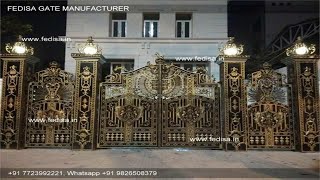 Main Gate Design Front Gate Designs For Houses Laser Cutting Compound Gate Men Gate Ka Design