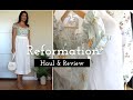 Reformation Haul | Reformation Try-On & Review | Spring 2021