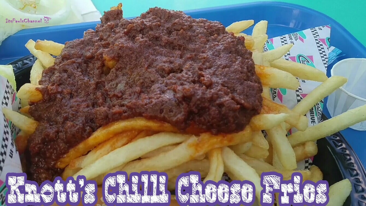 Knotts Berry Farm Chili Cheese Fries! YouTube
