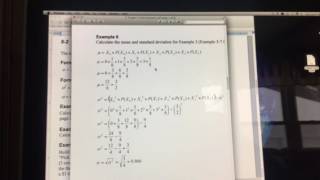 5-2 Mean, Variance, and Expectation