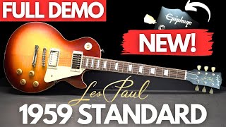 NEW EPIPHONE 1959 Les Paul Standard FULL DEMO