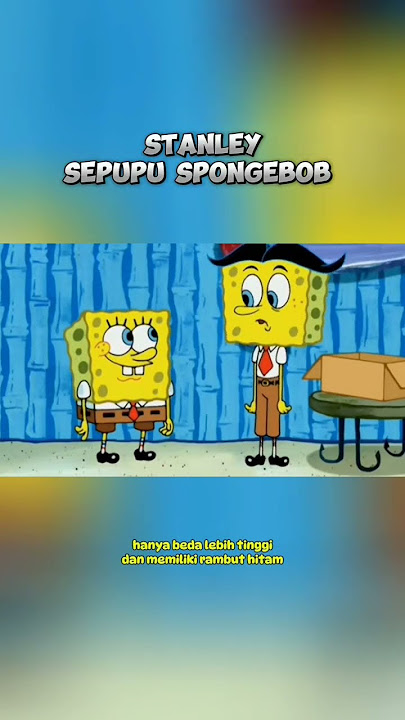 inilah stanley sepupu dari Spongebob Squarepants!!!!