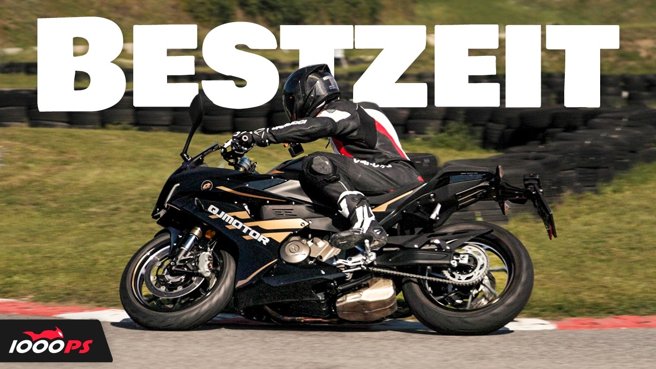 QJ Motor SRK 600 RS Test auf dem 1000PS Bestzeit Track