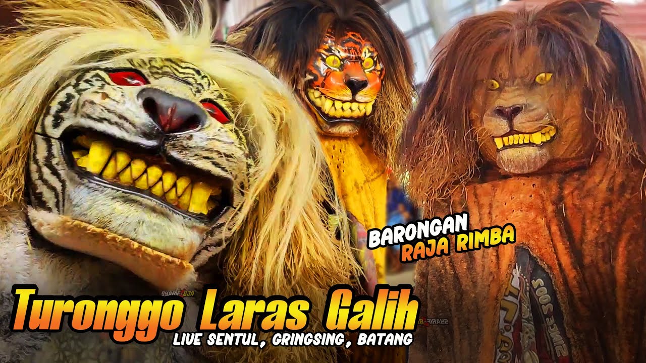 Barongan Raja Rimba !! Turonggo Laras Galih Live Sentul Gringsing Batang 19 April 2025