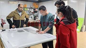 Automatic Fabric Cutting Machine for Sofa Production | AMOR CNC Fabric Feeding & Cutting Machine