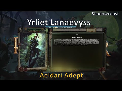Adepr Rogo Overview of Yrliet Lanaevyss - Aeldari Adept - Rogue Trader Alpha ...
