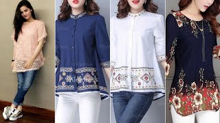 Kurti Top Latest Style Design Ideas - Fashion With 5 Star