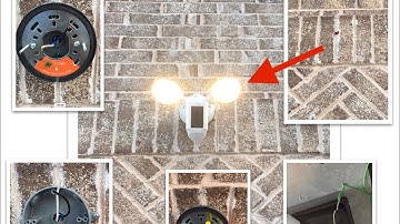 DIY Ring Floodlight Security Camera Installation Without Existing Wiring