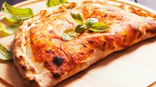 como hacer pizza calzone italiano    تحضيربيتزا كالزوني بالعجينةالايطالية