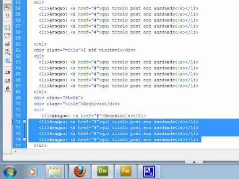 Realizziamo theme wordpress - Convertiamo sidebar ( Parte 2 )