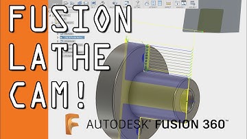 Fusion 360 Lathe CAM Tutorial!  FF89