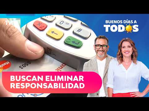 Controversial Reform: Bid to eliminate bank liability for fraud | Buenos días a todos