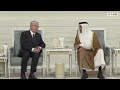 Su Alteza el Emir recibe al presidente de Kazajistán