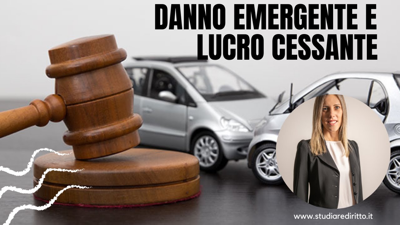 Differenza danno emergente e lucro cessante | Studiare Diritto Facile