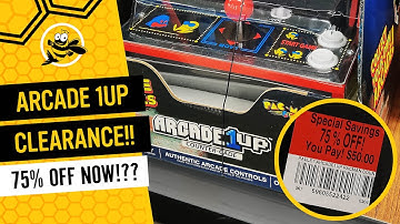 Arcade 1UP 75% OFF Clearance Sale!! (Pac-Man Counter-Cade)