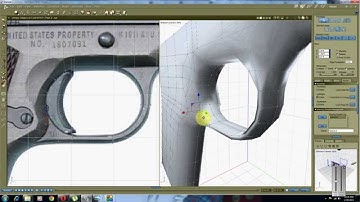 Carrara Pro Gun modeling tutorial Part 3