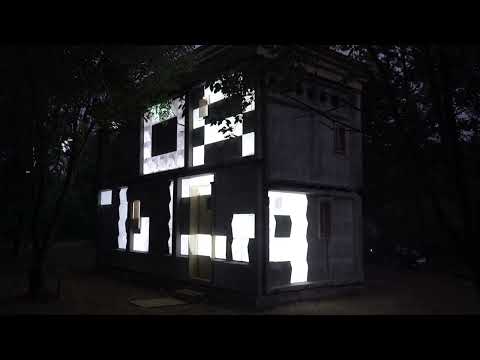 Мэппинг на «Виллу ПО-2» / Архстояние 2018