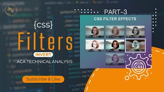 How to use css filter invert effect for website development | HTML And CSS | Part - 3