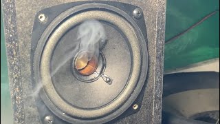 Blowing some random electric components for good old times sake part 1