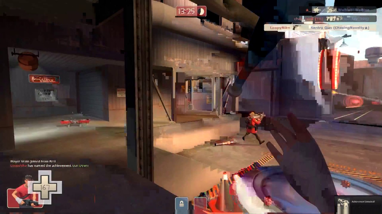 Team Fortress 2 Achievements Gun Down YouTube