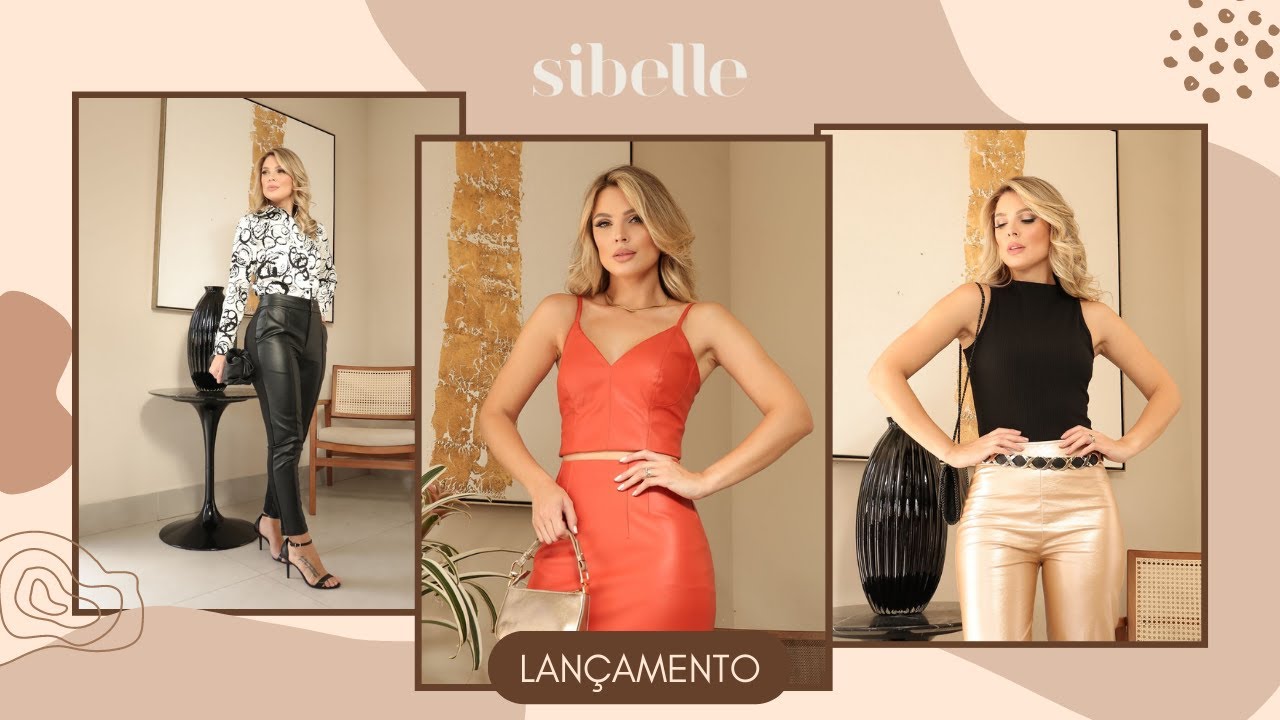 Lançamentos Sibelle Modas - 08 - YouTube